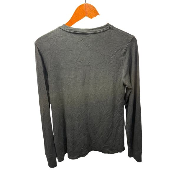 On 34th Macy’s Henley Shirt sz 0X Plus Size Black NEW #H757 - Picture 6 of 8